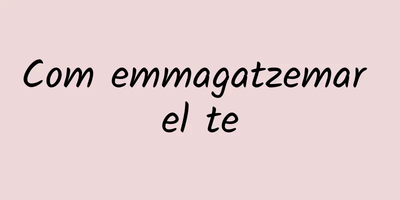 Com emmagatzemar el te