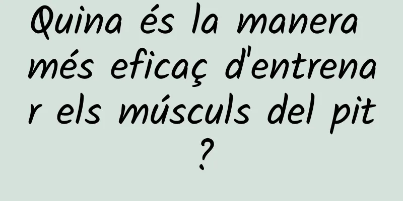 Quina és la manera més eficaç d'entrenar els músculs del pit?