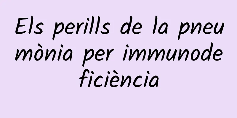 Els perills de la pneumònia per immunodeficiència