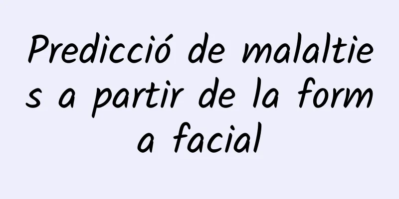 Predicció de malalties a partir de la forma facial