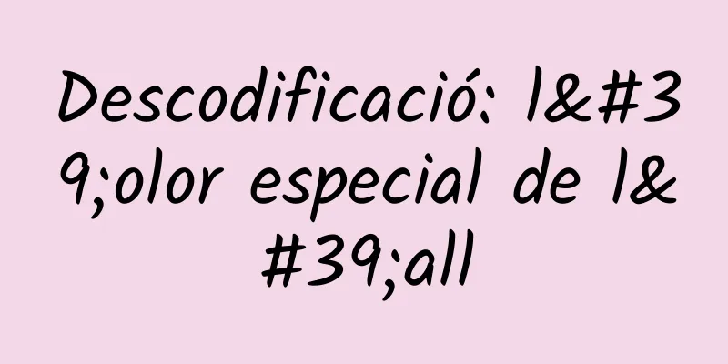 Descodificació: l'olor especial de l'all