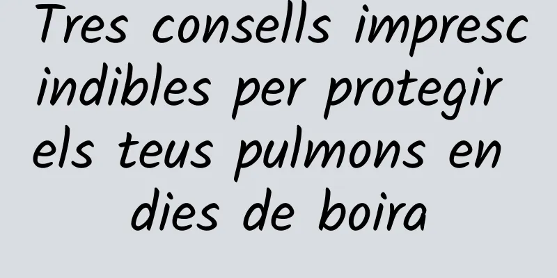 Tres consells imprescindibles per protegir els teus pulmons en dies de boira