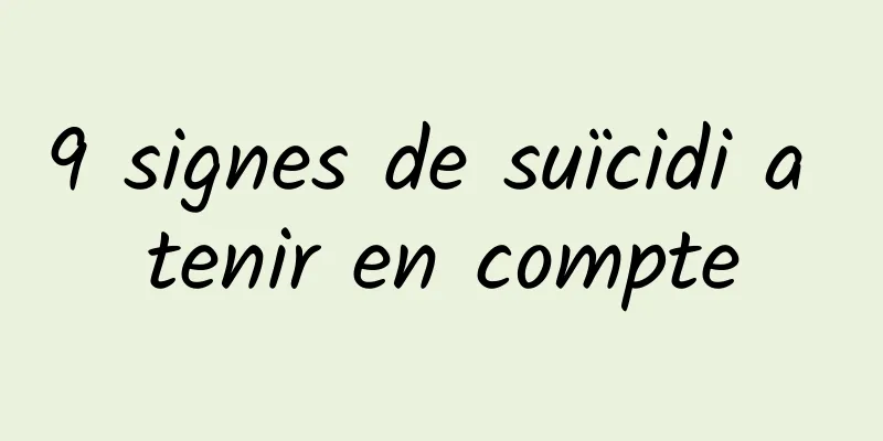 9 signes de suïcidi a tenir en compte