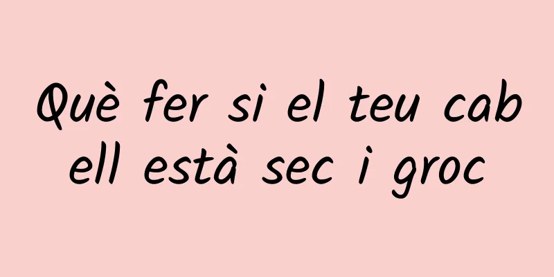 Què fer si el teu cabell està sec i groc