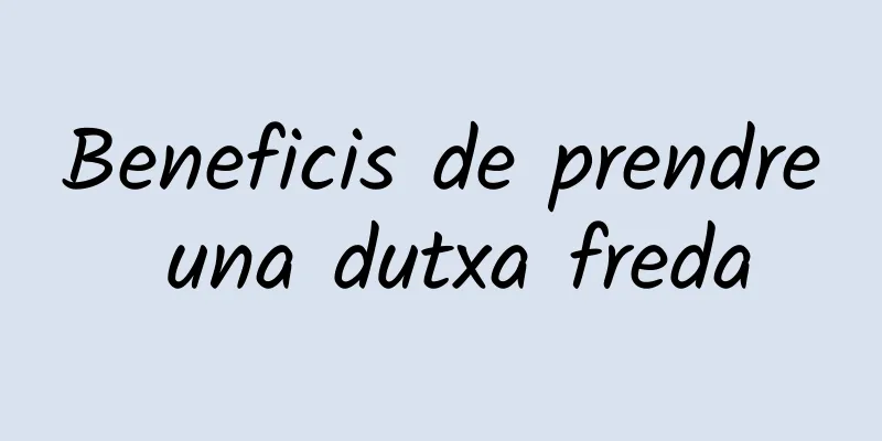Beneficis de prendre una dutxa freda