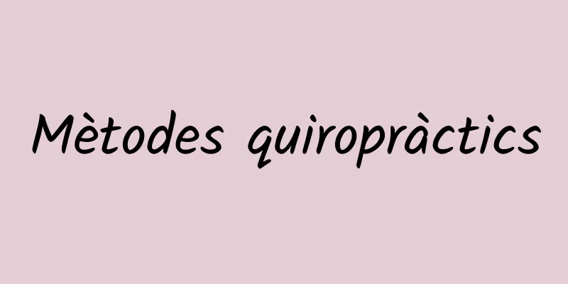 Mètodes quiropràctics