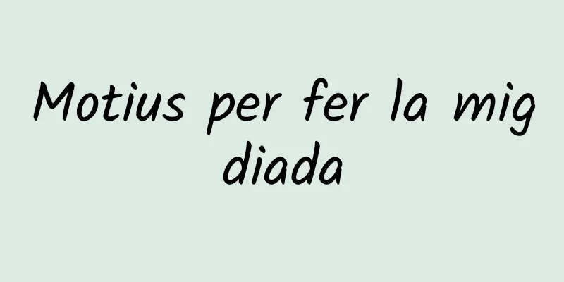 Motius per fer la migdiada