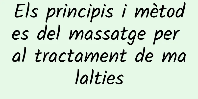 Els principis i mètodes del massatge per al tractament de malalties