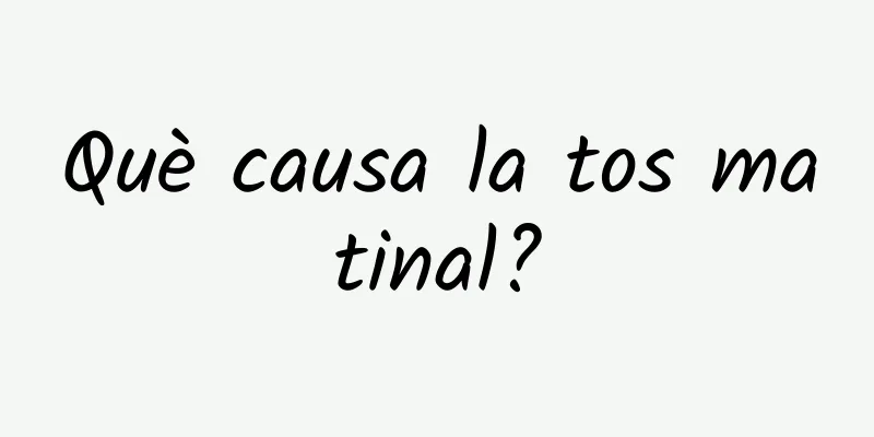 Què causa la tos matinal?