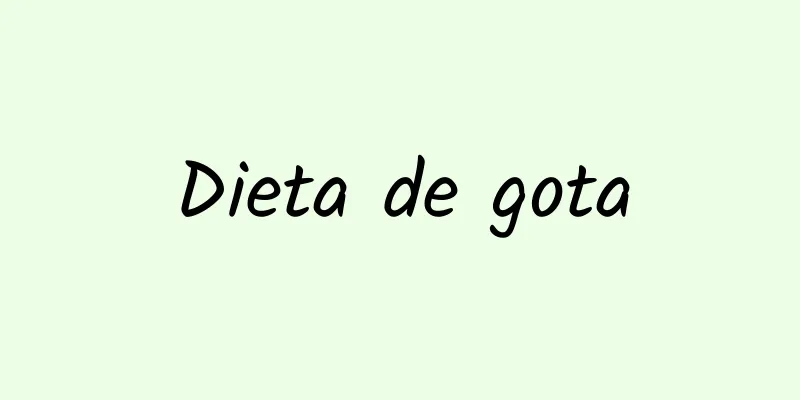 Dieta de gota