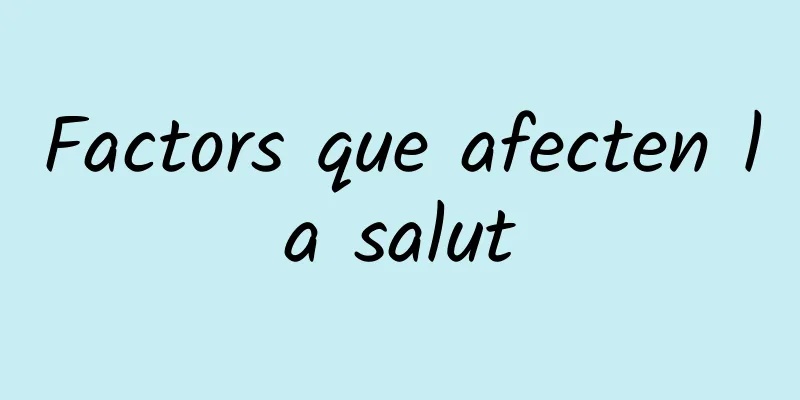 Factors que afecten la salut