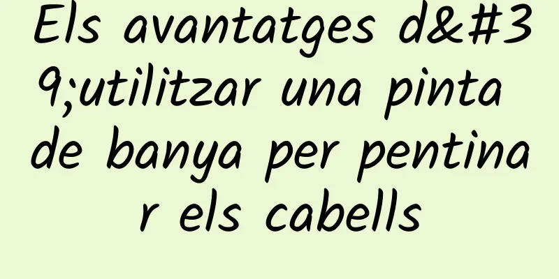 Els avantatges d'utilitzar una pinta de banya per pentinar els cabells