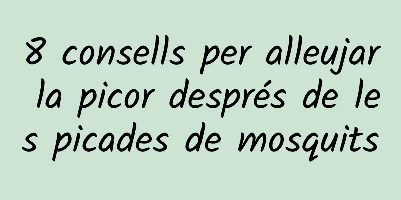 8 consells per alleujar la picor després de les picades de mosquits