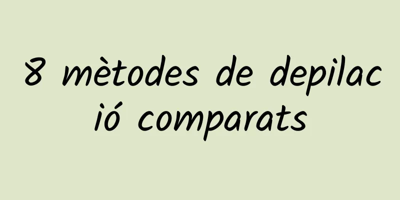 8 mètodes de depilació comparats