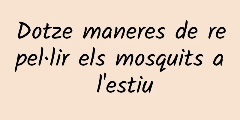 Dotze maneres de repel·lir els mosquits a l'estiu