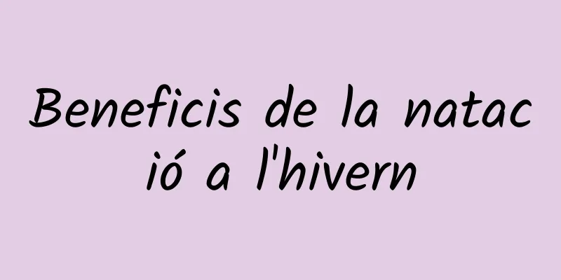Beneficis de la natació a l'hivern