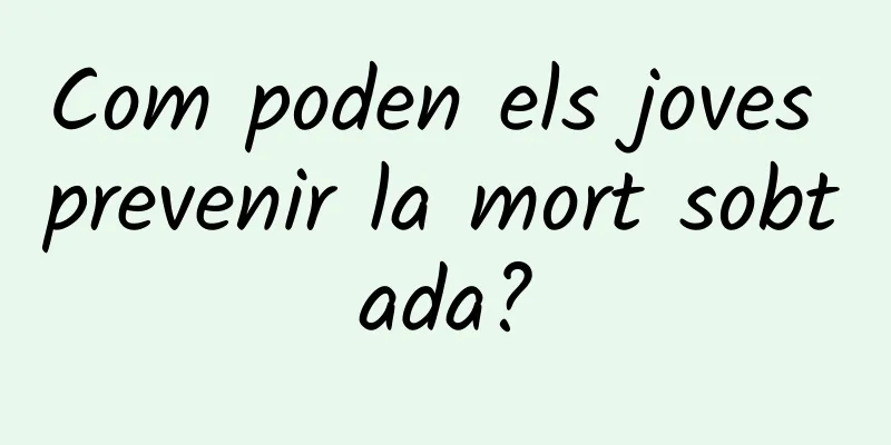Com poden els joves prevenir la mort sobtada?