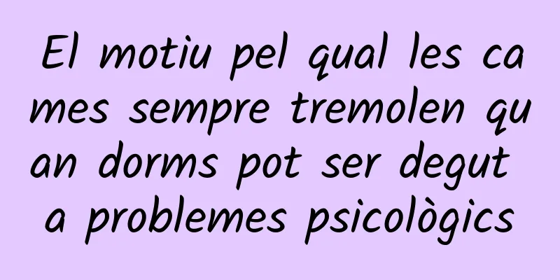 El motiu pel qual les cames sempre tremolen quan dorms pot ser degut a problemes psicològics