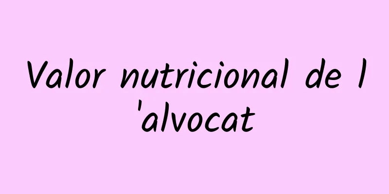 Valor nutricional de l'alvocat