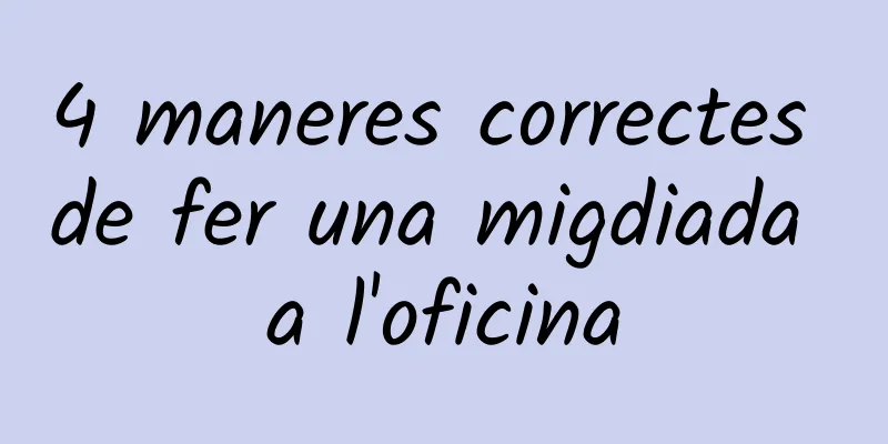 4 maneres correctes de fer una migdiada a l'oficina