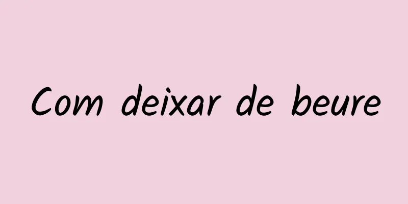 Com deixar de beure