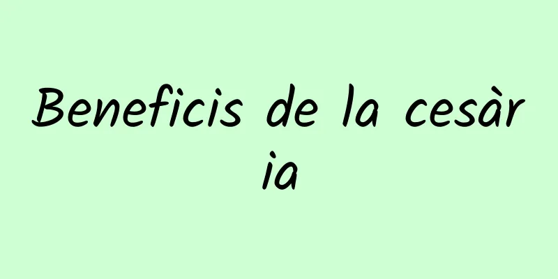 Beneficis de la cesària