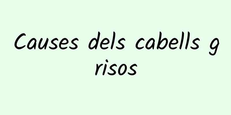 Causes dels cabells grisos