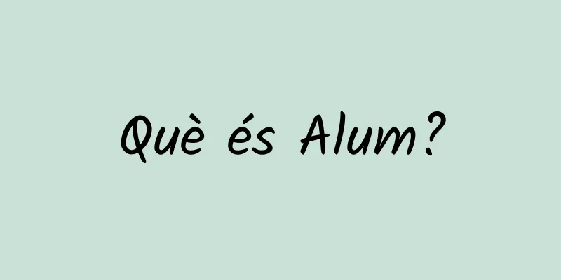 Què és Alum?