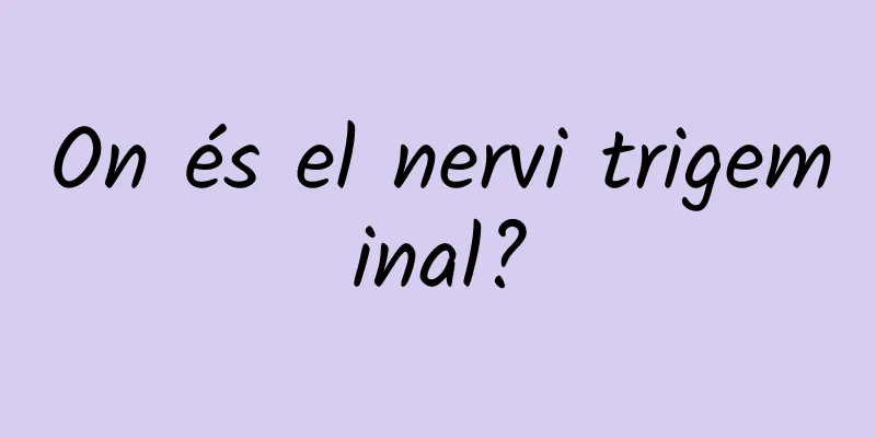 On és el nervi trigeminal?