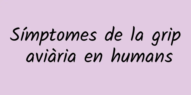 Símptomes de la grip aviària en humans
