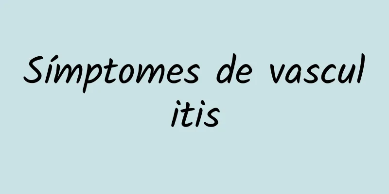 Símptomes de vasculitis