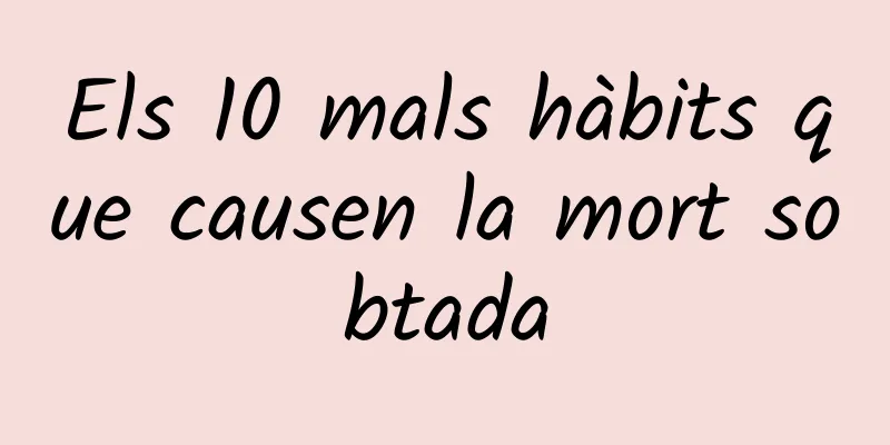 Els 10 mals hàbits que causen la mort sobtada
