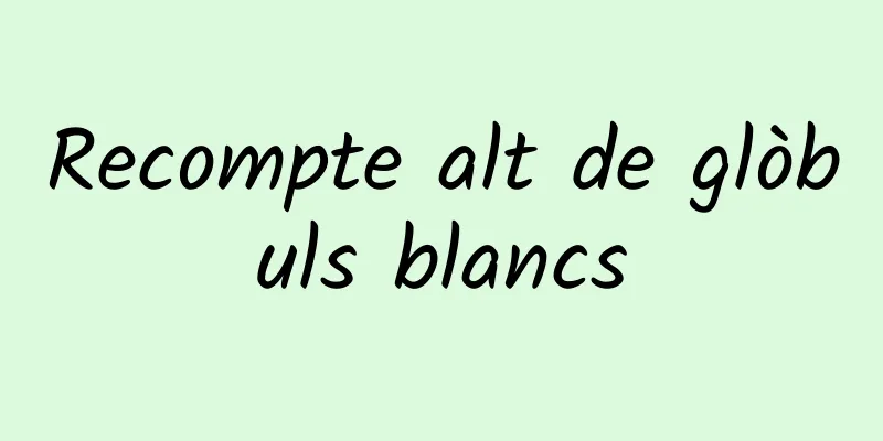 Recompte alt de glòbuls blancs