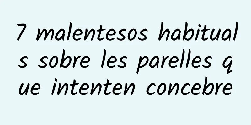 7 malentesos habituals sobre les parelles que intenten concebre