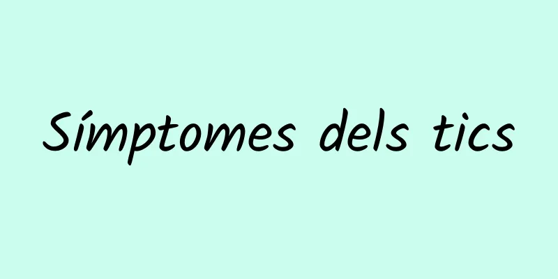 Símptomes dels tics