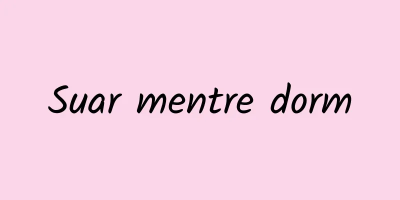 Suar mentre dorm