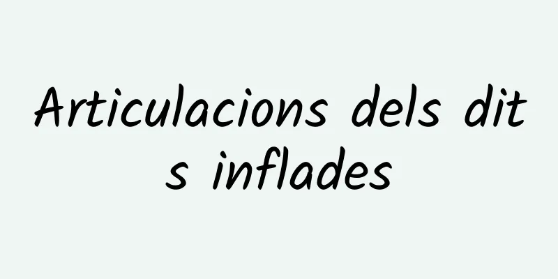 Articulacions dels dits inflades