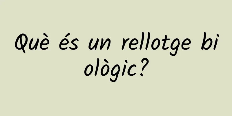 Què és un rellotge biològic?