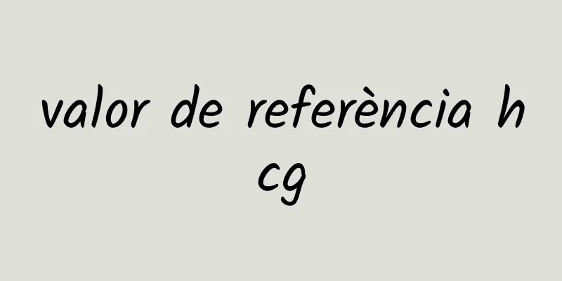valor de referència hcg