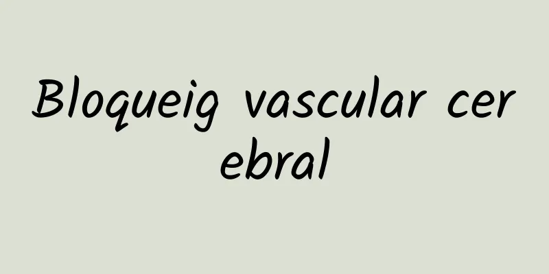 Bloqueig vascular cerebral