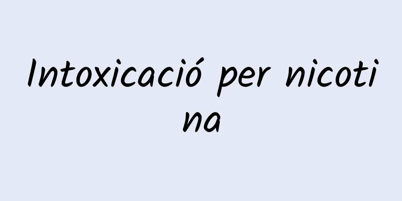 Intoxicació per nicotina