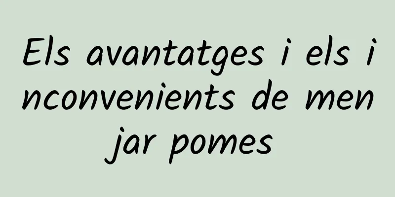 Els avantatges i els inconvenients de menjar pomes
