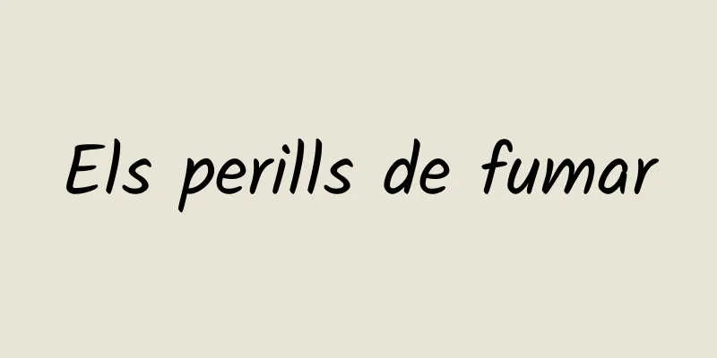 Els perills de fumar