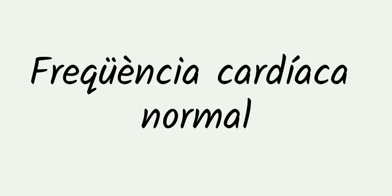 Freqüència cardíaca normal