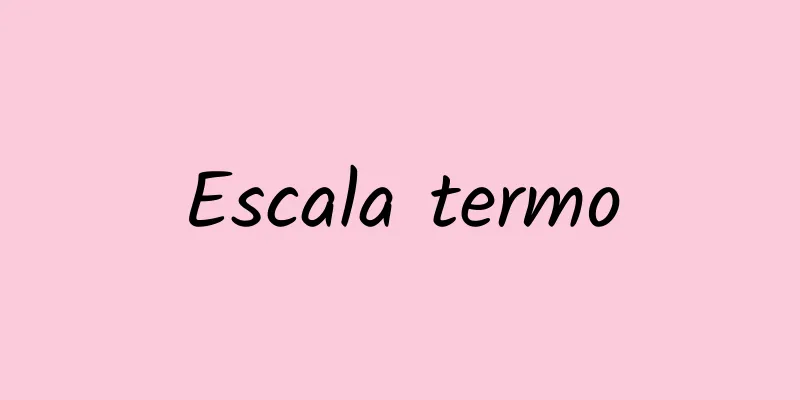 Escala termo