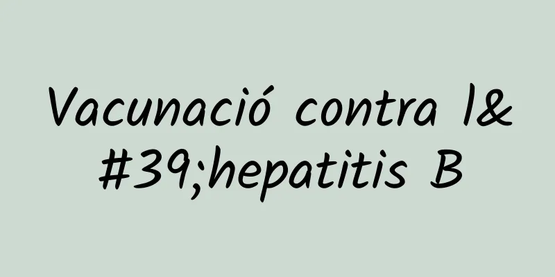 Vacunació contra l'hepatitis B