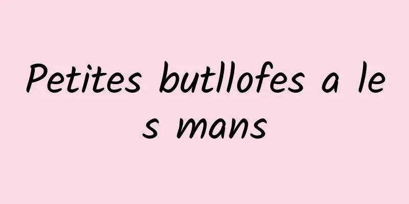 Petites butllofes a les mans