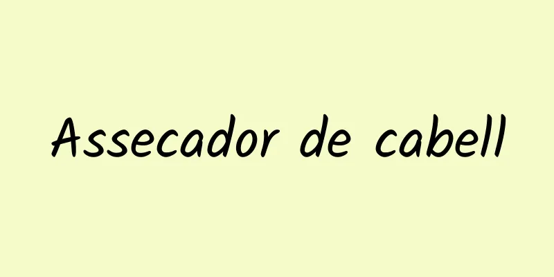 Assecador de cabell