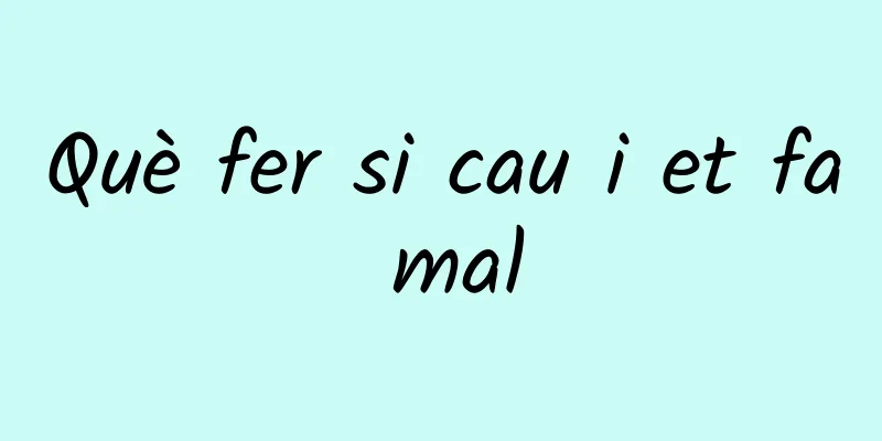 Què fer si cau i et fa mal