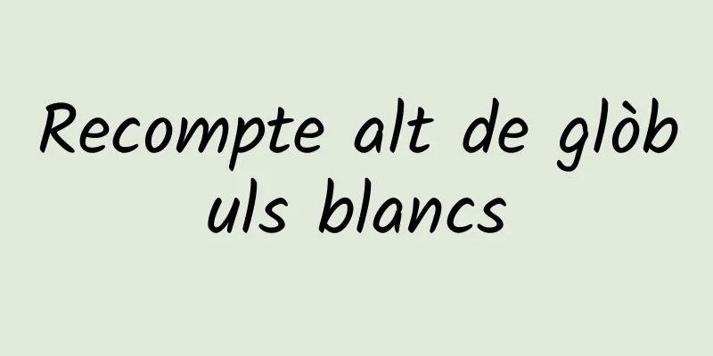 Recompte alt de glòbuls blancs